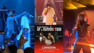 Stonebwoy's Sold Out O2 Sheperd's Bush Empire show, Fameye & Arathejay's performance