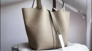Herm&egrave;s Picotin 18 Tasche &ndash; Neuwertig Trench Beige
