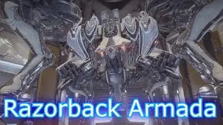 Warframe - Razorback Armada (Archwing + Boss)