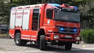 [🔥 Gasilska Brigada Koper - Slowenien] 🚒 Wachausfahrt HLF Berufsfeuerwehr Koper