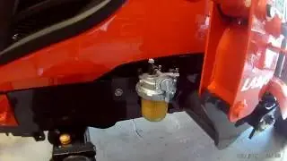 Kubota BX25 filter mod