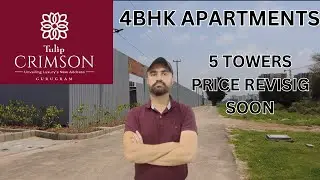 Tulip Crimson Sector 70 SPR Gurgaon-4 BHK Luxury Apartments in Gurgaon-RERA Received-Lowest price