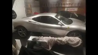 Ferrari 360 rear bumper and side skirt removal