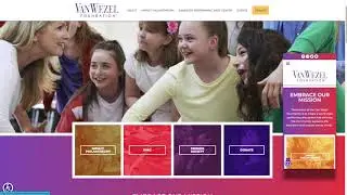 Van Wezel Foundation - Responsive Design Website Case Study