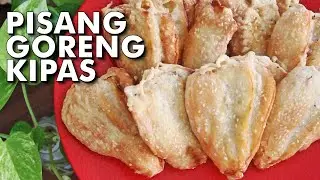 Makanan paling favorit kalo pas lagi Hujan | PISANG GORENG KIPAS WIJEN