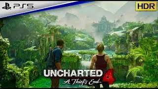 (PS5) Uncharted 4 Chapter 18 New Devon | PS5 Full HDR Gameplay Walkthrough (No Commentary)