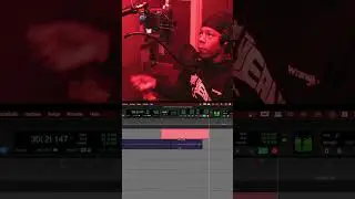 Behind the scenes rap recording live | BABYGHOST | NexusSoundStudio