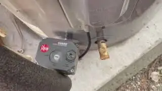 Bypass auto leak guard on water heater