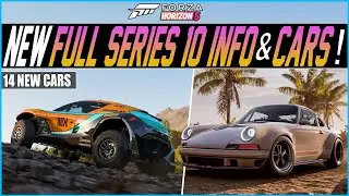 Forza Horizon 5 - Full Series 10 Update! - 14 New Cars, New Customisation & More!