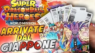 LE CARTE REALI di SUPER DRAGON BALL HEROES! Quanto sono belle? - Pack Opening Dragon Ball