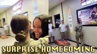 US Soldier's Surprise Homecoming after 6 Months || WooGlobe
