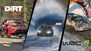 WRC 6 vs Dirt Rally vs Sebastien Loeb Rally Evo