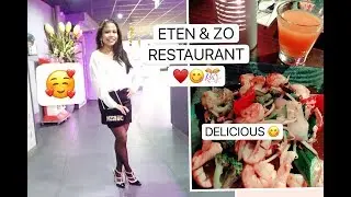 💖🎊🍽ETEN & ZO RESTAURANT😋ZOETERMEER || VLOG 84 || IRNAVRD♥️
