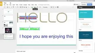 Adding Lines and Shapes in Google Drive