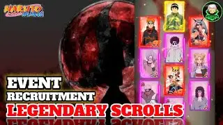 RECRUITMENT LEGENDARY SCROLLS FOR EVENT - Ultimate Ninja AFK | Ninja Duel
