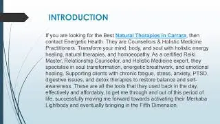 Best Natural Therapies in Carrara
