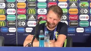 Une Larsson om m&aring;lgesten: 