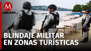 Refuerzan seguridad en Acapulco con 3 mil elementos de la GN tras hechos de violencia