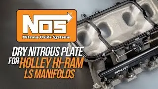 NOS Dry Nitrous Plate for Holley Hi-Ram LS Manifolds