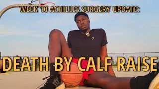 Achilles Rupture Surgery: Week 10 Update | Speed Bridge Repair | Recovery Progress is Slow