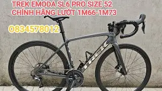 Trek emoda Sl6 Pro  size 52 ngang 52 1m66-1m73 lướt chính hãng, Ghi đông, potang nhôm 0834578012
