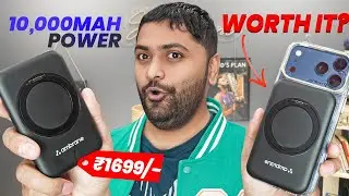 Wireless MagSafe Power Bank for iPhone ⚡ Ambrane 10000mAh Worth It? @ ₹1699