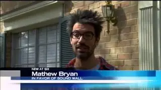 MoPac Sound Wall Dividing Central Austin Neighborhood