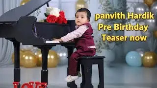 Panvith The Prince 1st Birthday Pre Teaser | Epic Cake Smash Moments | Cute Baby Reactions