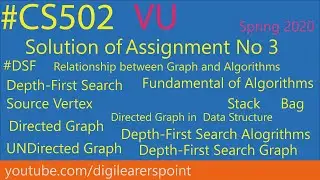 #CS502 Assignment 3 semester spring 2020-Solution-VU|Fundamental of Algorithms