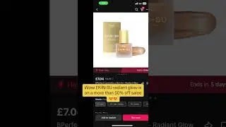 BPerfect Cosmetics Radiant Glow Sale: Over 50% Off!#beauty #makeup #sale #radiantglow