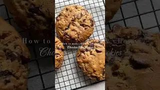 The Secret for Soft, Thick & Chewy Chocolate Chip Cookies, NYC style.