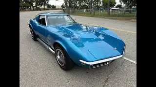 1969 Lemans Blue L89 427435hp Corvette Coupe