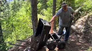 Part 1 opening a forgotten portal!! #mining #hardwork #gold 