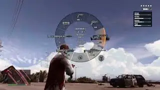 GTA V: Trevor, Wade, Lamar, Floyd Epic 5 Star Blaine County Sheriff Rampage + Escape