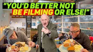 WE were VERBALLY ABUSED and THREATENED over BREAKFAST for FILMING!