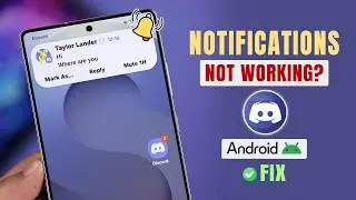 Fix: Discord Notifications Not Working on Android!