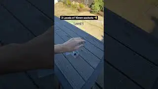 3 Levels of 10mm Sockets #10mm #cars #shorts #funny #memes