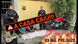 O MOTOBOY DO TRÁFICO É PRESO! #cãopolicial #drone #comandovermelho #crimeorganizado #policia