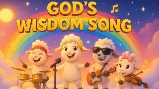 A Joyful Bible Song for Kids | God&rsquo;s Wisdom Song 🐑 | Lyric Lambs
