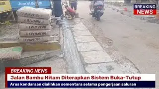 Perbaikan Saluran Air Bambu Apus Timbulkan Macet dan Debu || 24TV