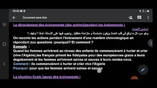 le recit historique 3am القصة التاريخية