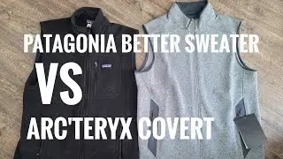 Best Mens Sweater Vest (2022) Patagonia vs Arc'teryx Covert Cardigan Better Sweater Fleece Review