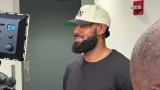 LeBron on viral LeBron songs, return of Mind The Game podcast, Lakers&rsquo; win over Rockets