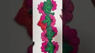 Reusable ready rangoli patch #rangoli #reusable #shorts #trending #readyrangoli
