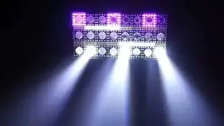 LED Matrix strobe Light