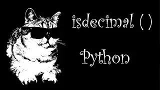 isdecimal method