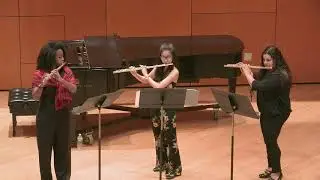 Sonata for 3 flutes, Op. 7, No. 5, by Joseph Bodin de Boismortier