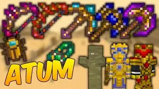 MOD DE DIMENSION DE ARENA CON FARAONES Y PIRAMIDES: ATUM - MINECRAFT MOD 1.7.10