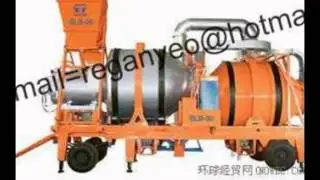 Supply 30t/h double drum batch type asphalt concrete mixer machine