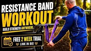 PARK WORKOUT USING RESISTANCE BANDS 💪